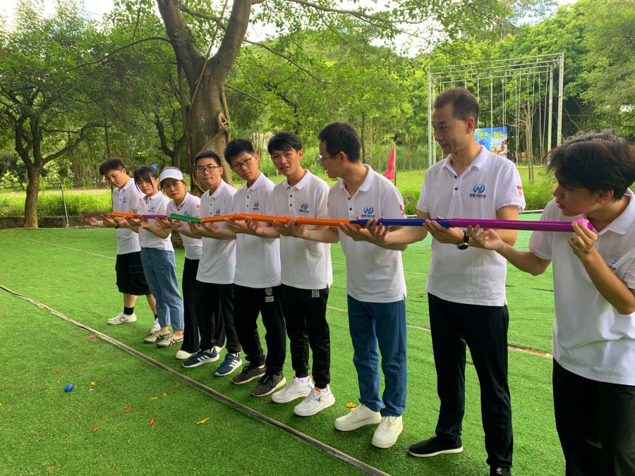 素有深圳后花园之称的“幸福港生态园”公司组织团建活动的拓展基地